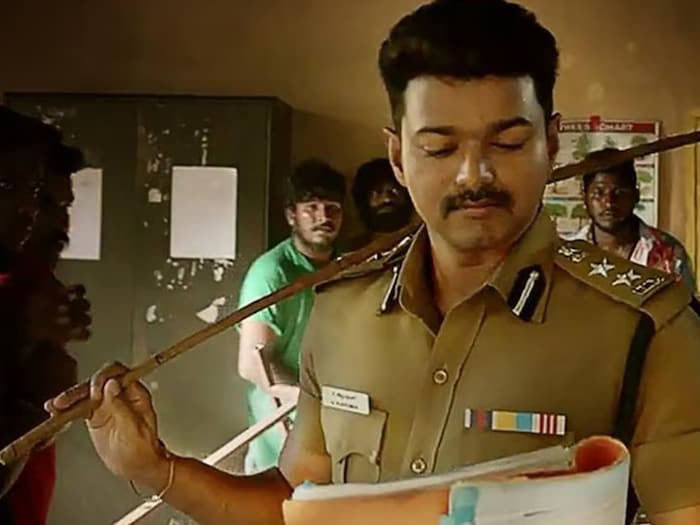 Thalapathy Vijay Police Role