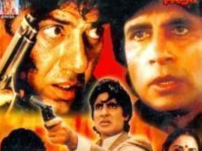 Sunny deol AMitabh bachchan poster war