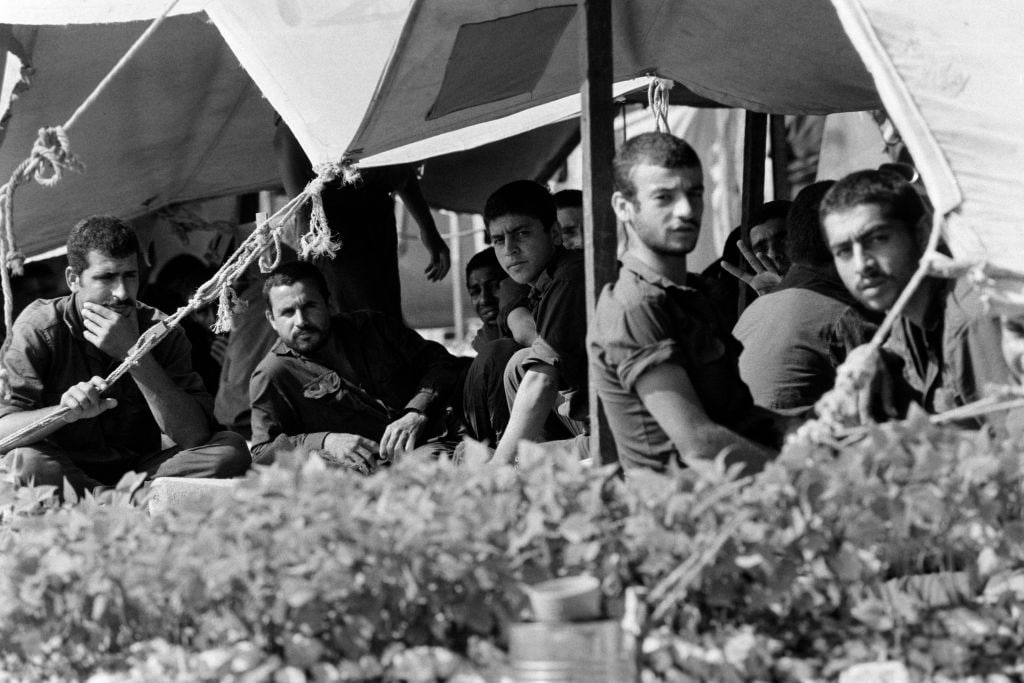 Lebanese military forces during the 1982 war with Israel